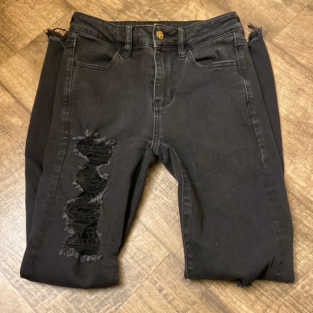Black American Eagle Jeans
